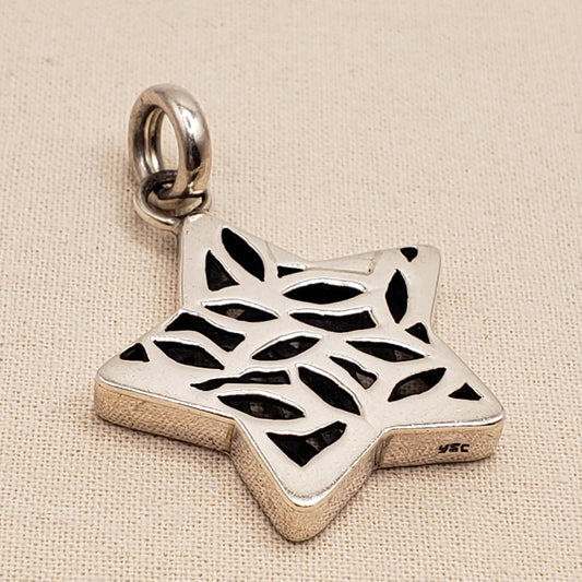 Peruvian Silver Magic Star Pendant