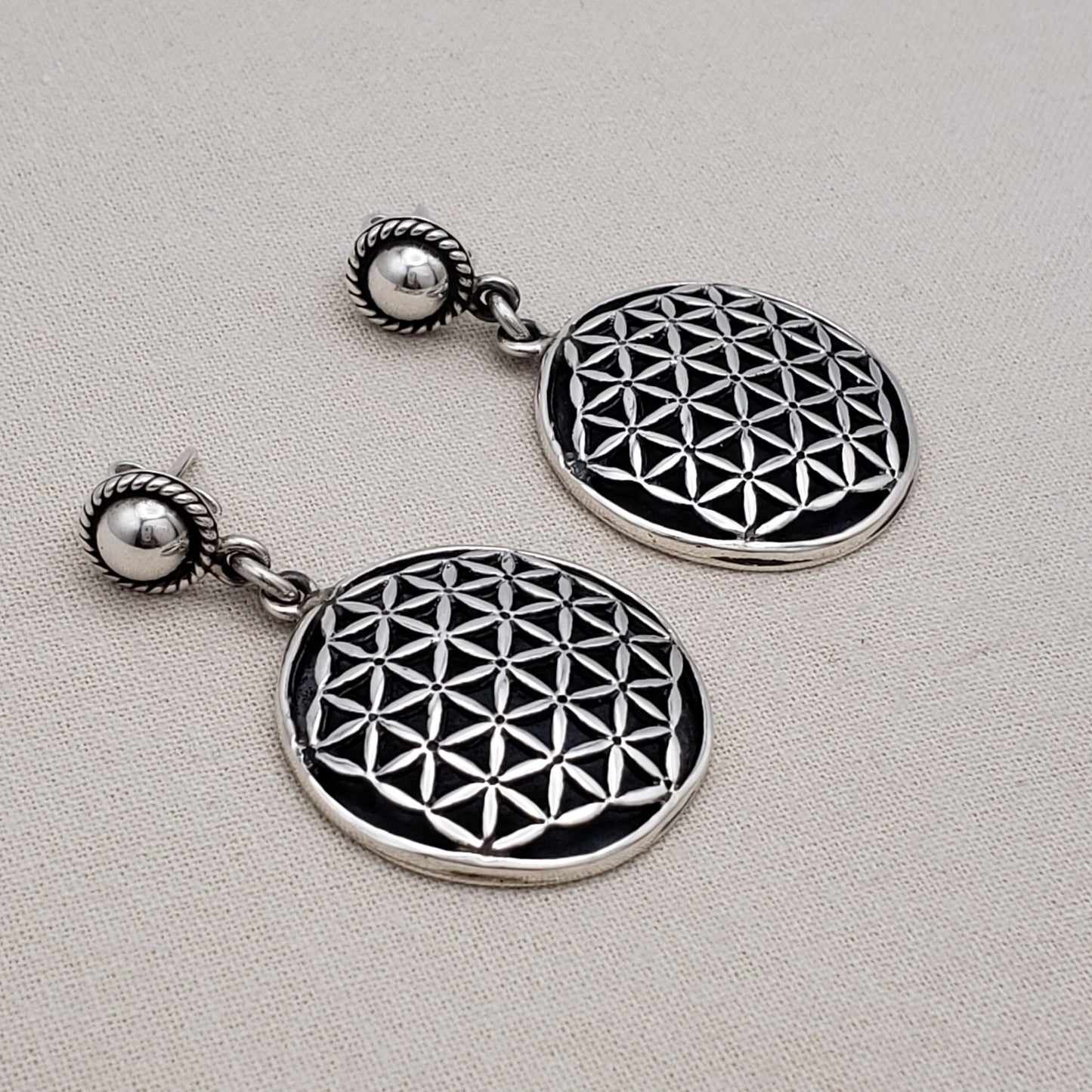 Peruvian Silver Andes Mandala