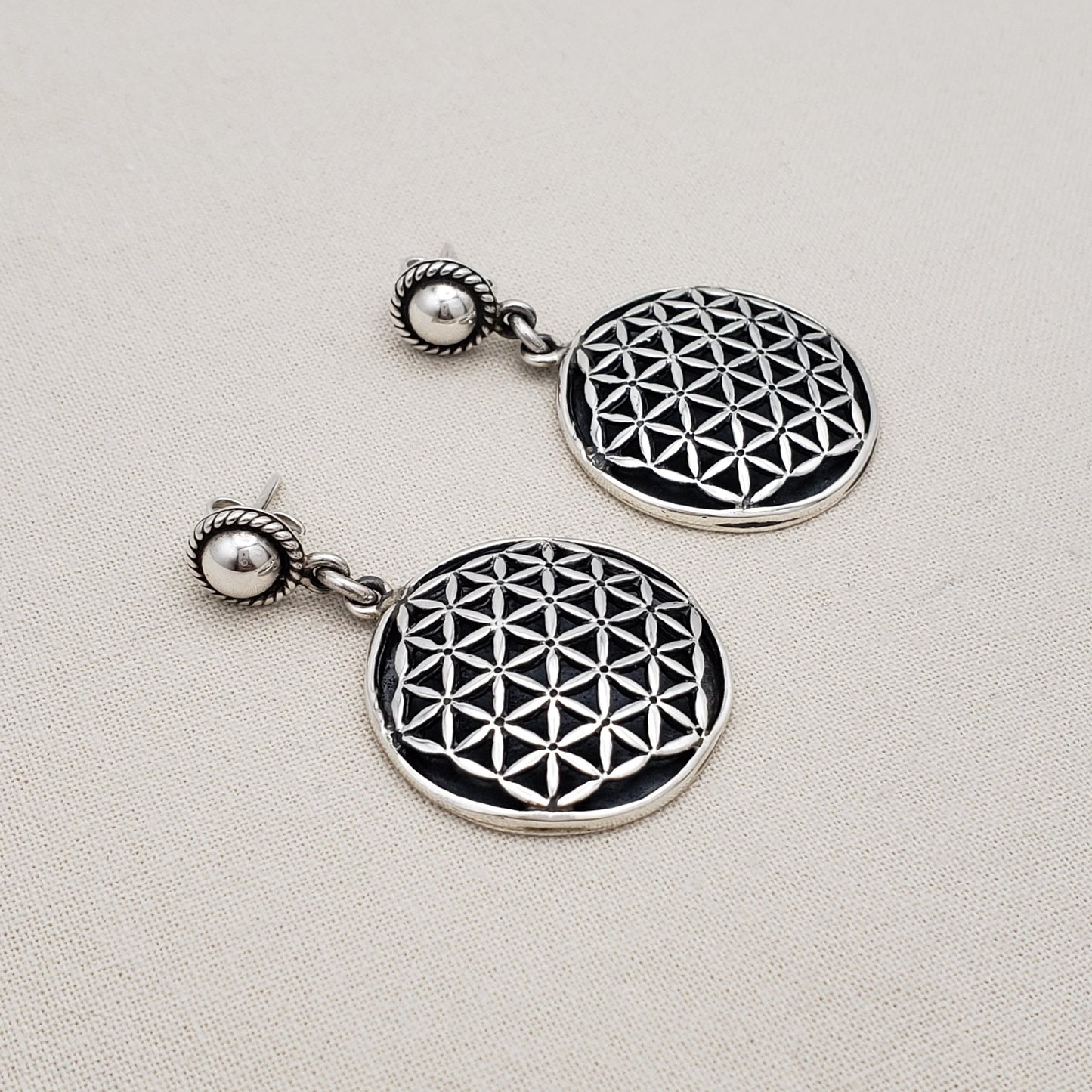 Peruvian Silver Andes Mandala