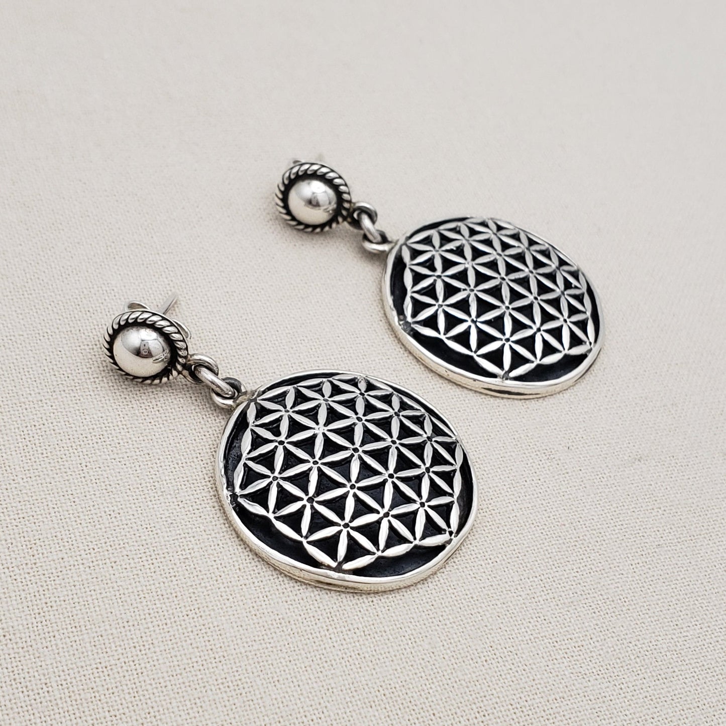 Peruvian Silver Andes Mandala