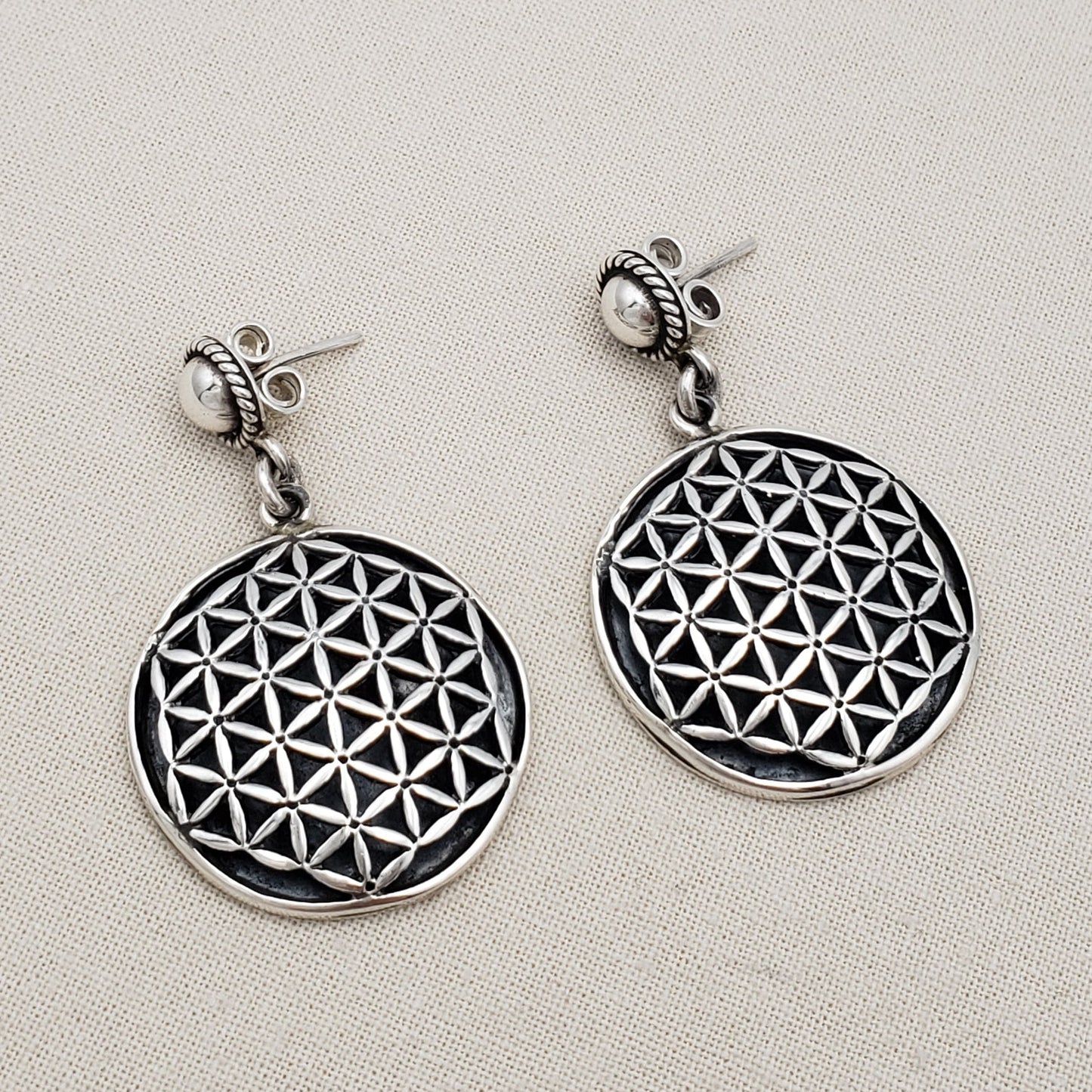 Peruvian Silver Andes Mandala