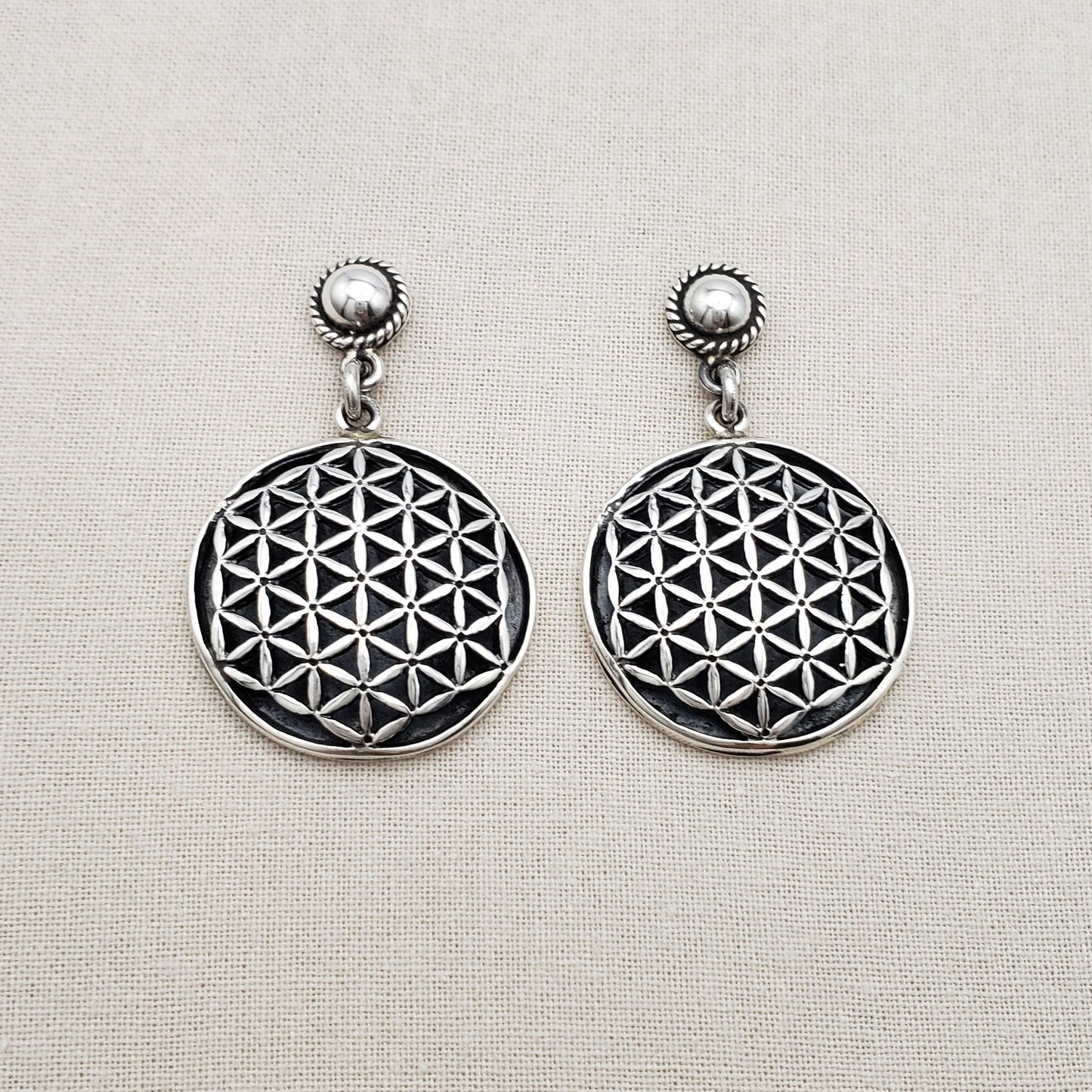 Peruvian Silver Andes Mandala