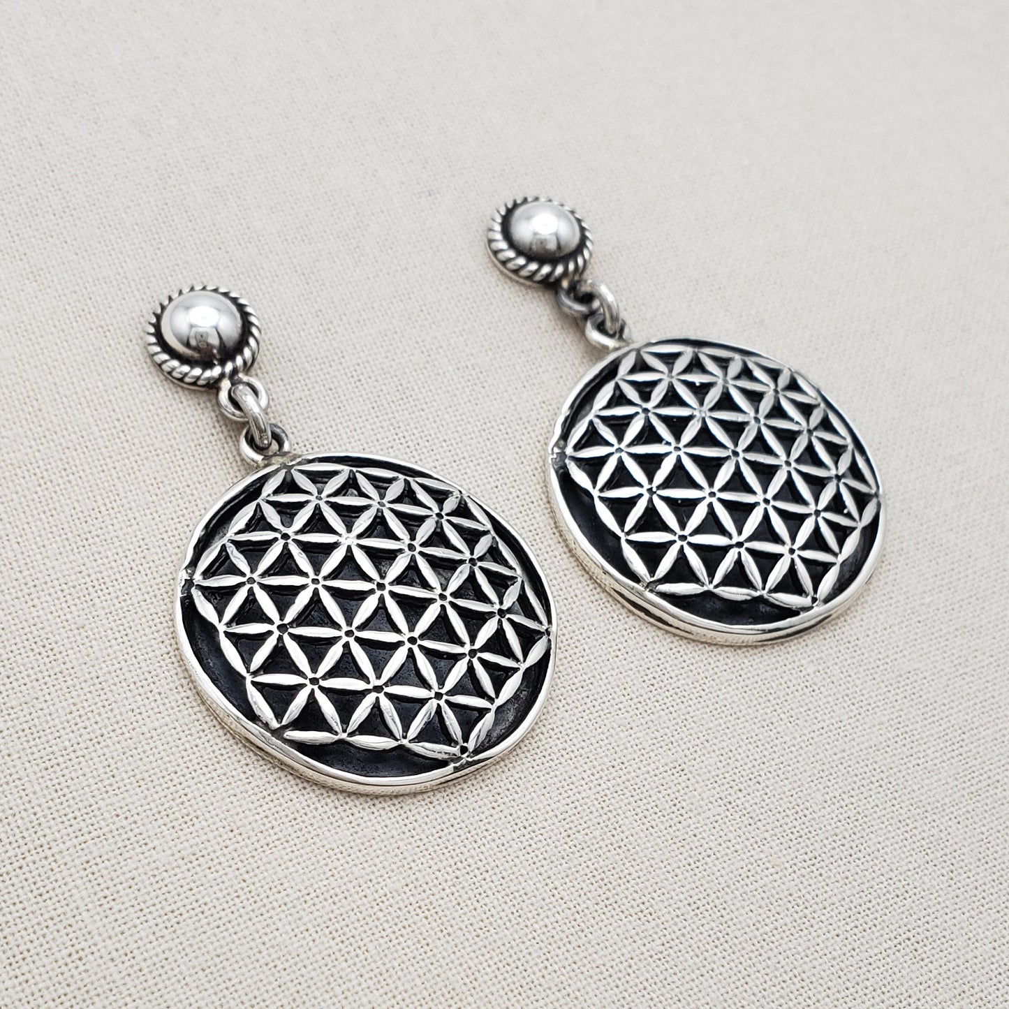 Peruvian Silver Andes Mandala