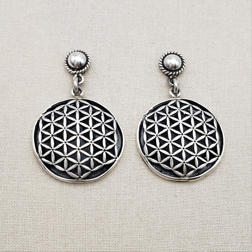 Peruvian Silver Andes Mandala