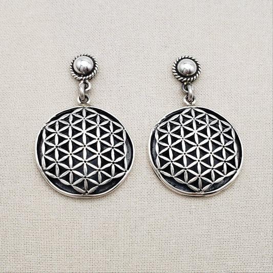 Peruvian Silver Andes Mandala