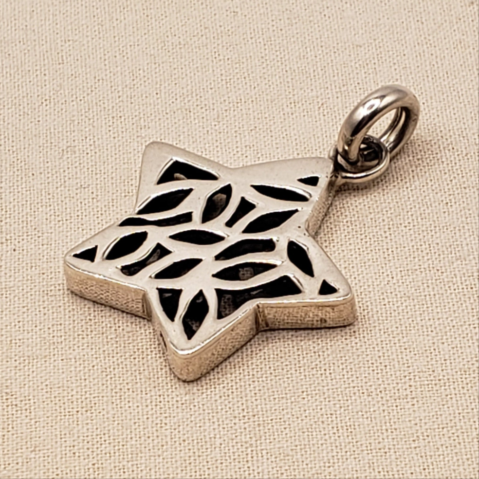 Peruvian Silver Magic Star Pendant