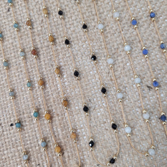 Necklaces Stones and 14k Gold Filled