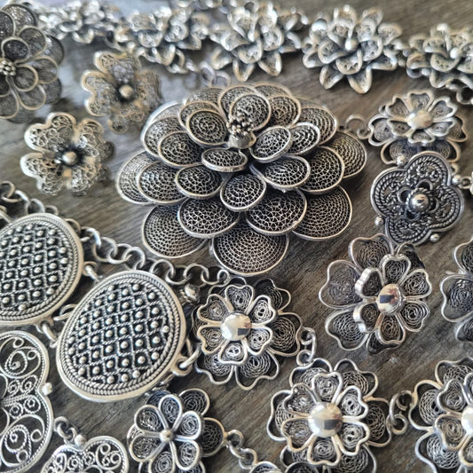 Silver jewelry