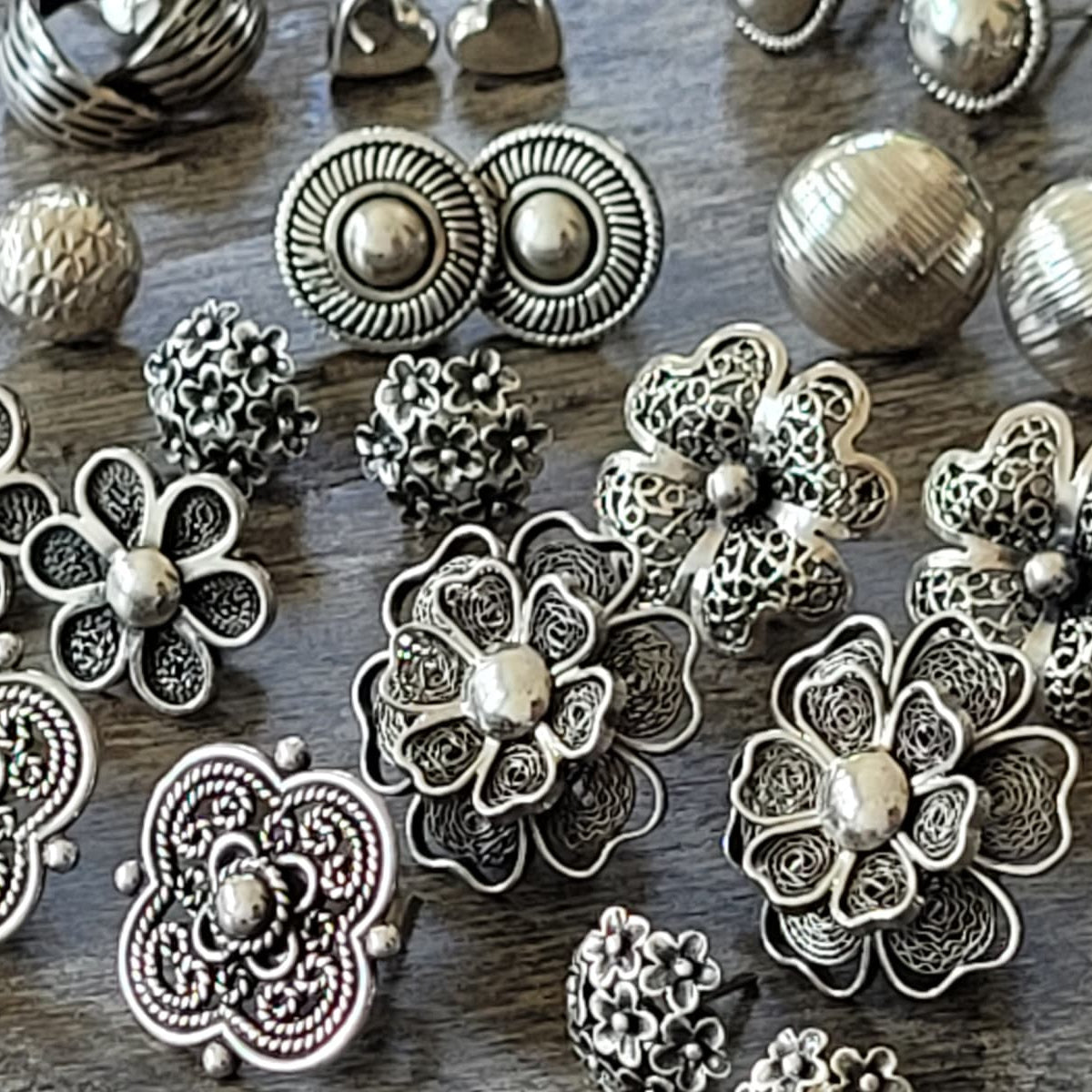 Silver jewelry