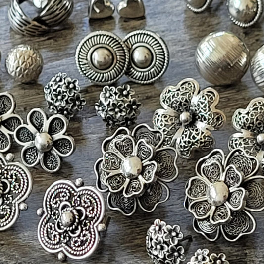 Silver Earrings