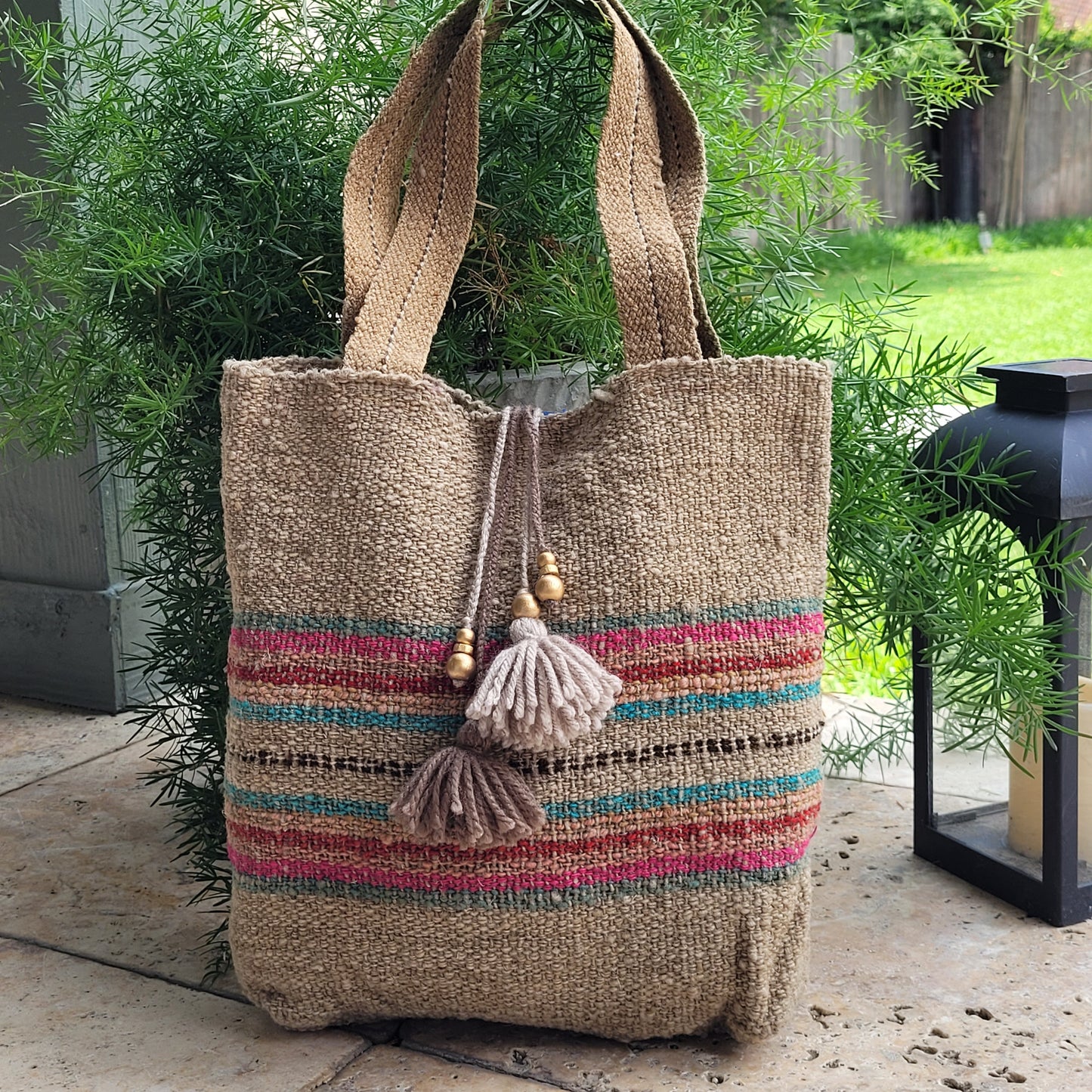 Andean Tassel Tote