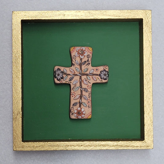 Artisan Clay Cross - Green