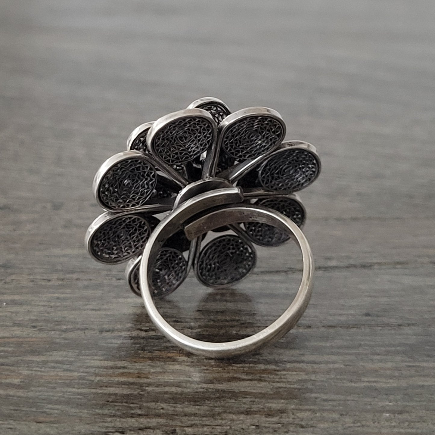 "Silver Blossom" Ring