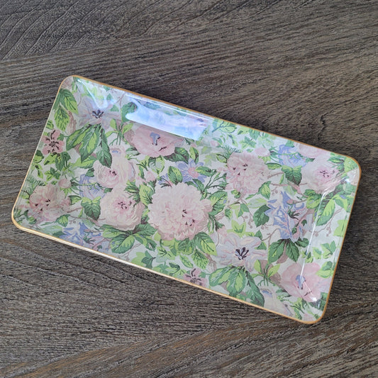 "Delightful Memories" Glass Tray