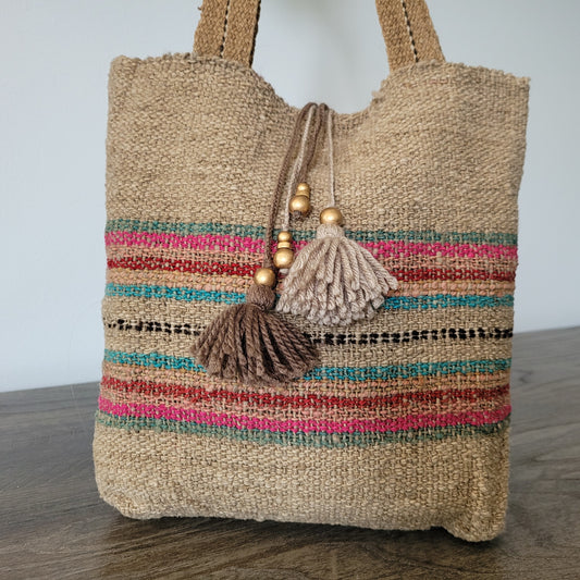 Andean Tassel Tote