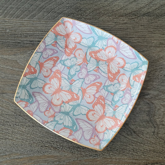 "Fly with Purpose" Glass Tray